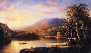 Robert S.Duncanson Ellen s Isle oil painting on canvas